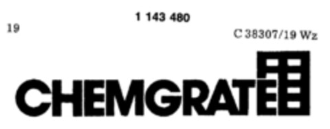 CHEMGRATE Logo (DPMA, 11/11/1988)