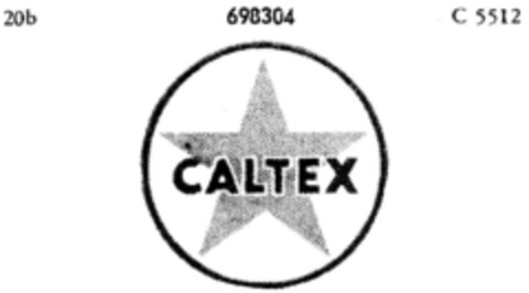 CALTEX Logo (DPMA, 03/12/1955)