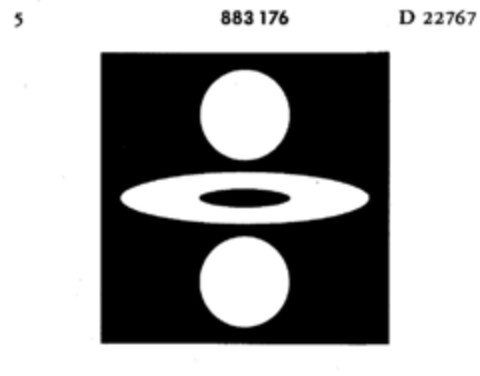 883176 Logo (DPMA, 10/31/1968)