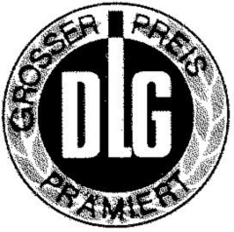 DLG GROSSER PREIS PRÄMIERT Logo (DPMA, 21.10.1976)
