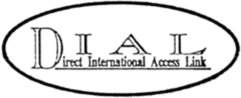 DIAL Direct International Access Link Logo (DPMA, 17.03.1994)
