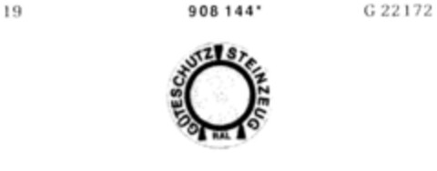 RAL STEINZEUG GÜTESCHUTZ Logo (DPMA, 01.02.1973)