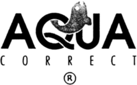 AQUA   C O R R E C T Logo (DPMA, 20.02.1993)