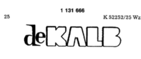 deKALB Logo (DPMA, 28.01.1988)