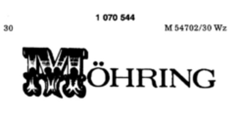 MÖHRING Logo (DPMA, 03.05.1984)