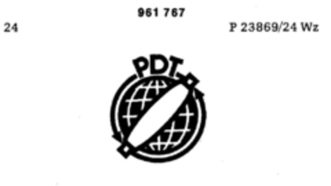 PDT Logo (DPMA, 25.06.1976)