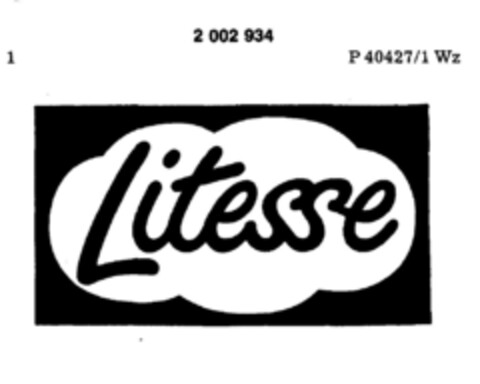 Litesse Logo (DPMA, 10.12.1990)