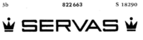 SERVAS Logo (DPMA, 31.12.1965)