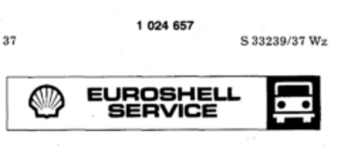 EUROSHELL SERVICE Logo (DPMA, 02.04.1979)