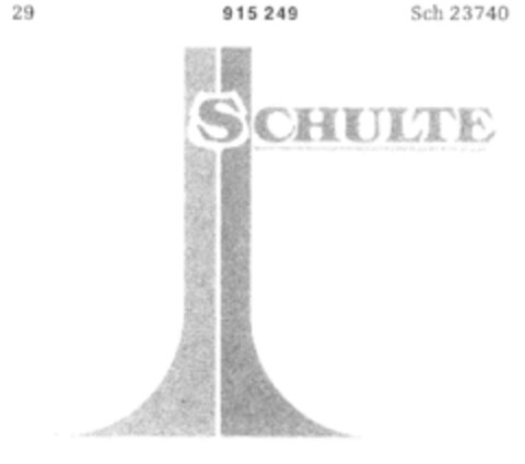 SCHULTE Logo (DPMA, 30.11.1972)