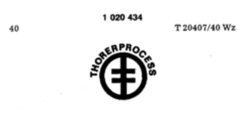 THORERPROCESS Logo (DPMA, 20.06.1980)