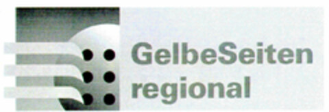 GelbeSeiten regional Logo (DPMA, 14.01.2000)