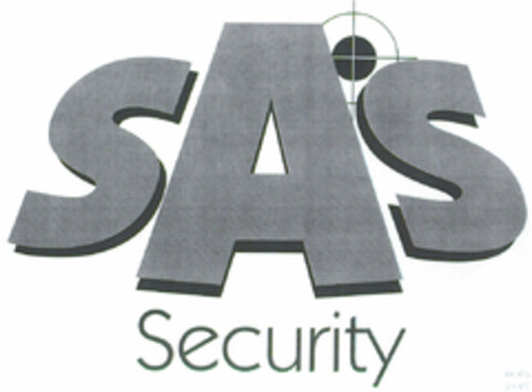 SAS Security Logo (DPMA, 04/27/2000)