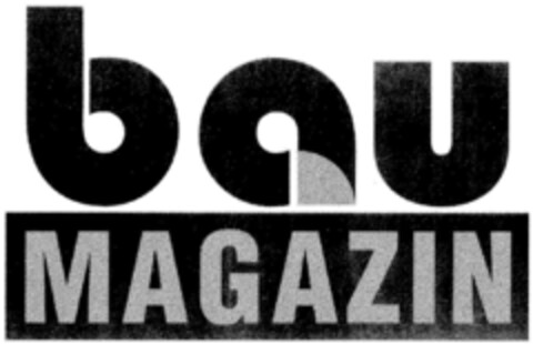 bau MAGAZIN Logo (DPMA, 07.08.2001)