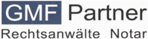 GMF Partner Rechtsanwälte Notar Logo (DPMA, 26.04.2010)