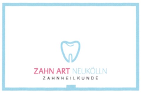 ZAHN ART NEUKÖLLN ZAHNHEILKUNDE Logo (DPMA, 24.06.2011)