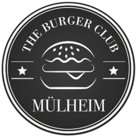 THE BURGER CLUB MÜLHEIM Logo (DPMA, 01/05/2017)