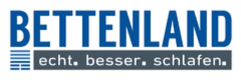 BETTENLAND echt.besser.schlafen. Logo (DPMA, 21.07.2017)