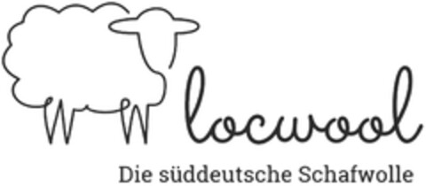locwool Die süddeutsche Schafwolle Logo (DPMA, 05.08.2020)