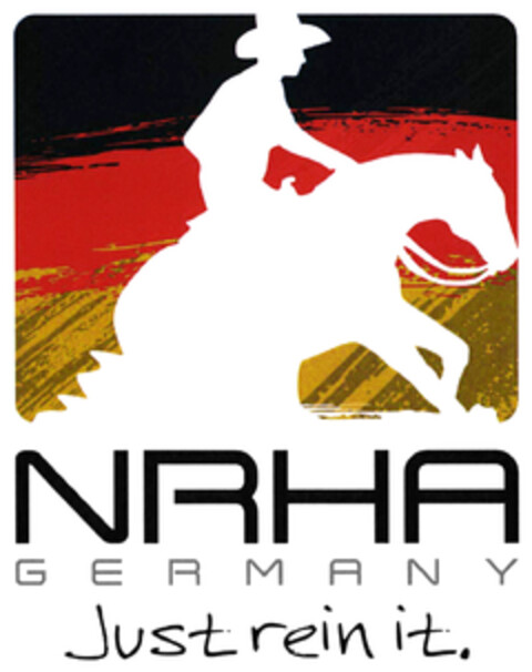 NRHA GERMANY Just rein it. Logo (DPMA, 12.08.2020)