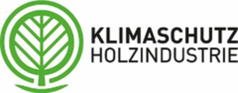 KLIMASCHUTZ HOLZINDUSTRIE Logo (DPMA, 14.12.2021)