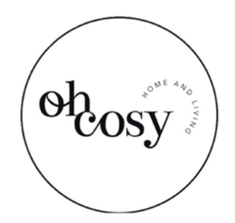 oh cosy HOME AND LIVING Logo (DPMA, 27.06.2024)