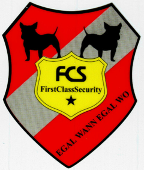 FCS FirstClassSecurity EGAL WANN EGAL WO Logo (DPMA, 04.03.2002)