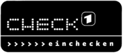 CHECK 1 - einchecken Logo (DPMA, 16.09.2002)