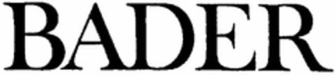 BADER Logo (DPMA, 01.08.2003)