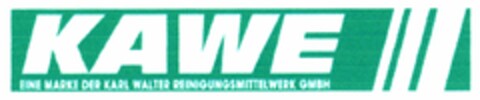 KAWE  Eine Marke der Karl Walter Reinigungsmittelwerk GmbH Logo (DPMA, 03.03.2004)