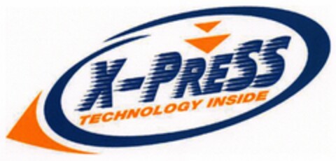 X-PRESS TECHNOLOGY INSIDE Logo (DPMA, 18.02.2005)