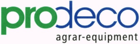 prodeco Logo (DPMA, 25.10.2005)