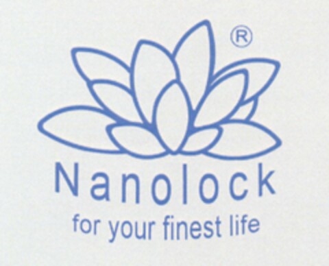 Nanolock for your finest life Logo (DPMA, 10.08.2006)