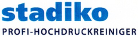 stadiko PROFI-HOCHDRUCKREINIGER Logo (DPMA, 05.03.2007)