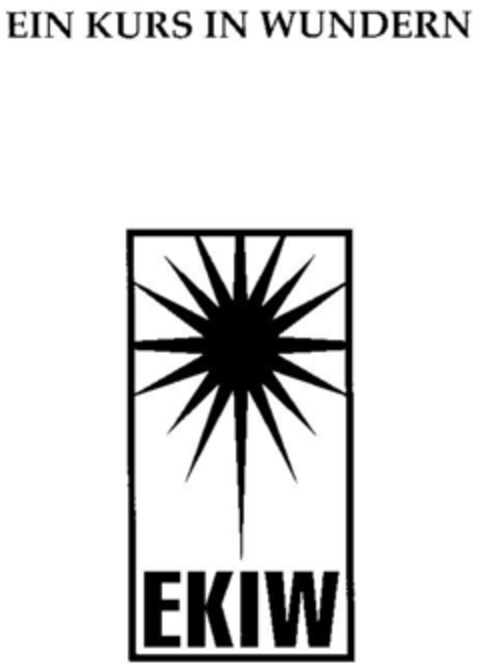 EIN KURS IN WUNDERN EKIW Logo (DPMA, 18.11.1994)