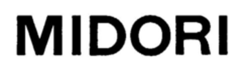 MIDORI Logo (DPMA, 25.01.1995)