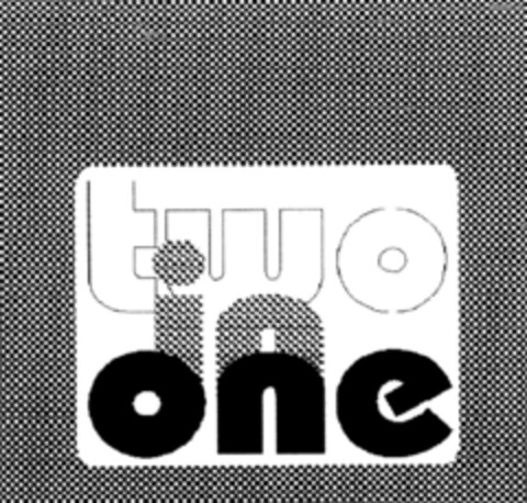 two in one Logo (DPMA, 05/11/1995)