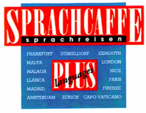 SPRACHCAFFE Sprachreisen Logo (DPMA, 07/20/1995)