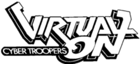 Virtual On Cyber Troopers Logo (DPMA, 23.12.1995)