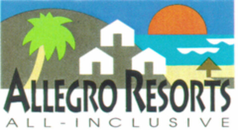 ALLEGRO RESORTS ALL - INCLUSIVE Logo (DPMA, 30.01.1996)