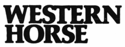 WESTERN HORSE Logo (DPMA, 28.08.1998)