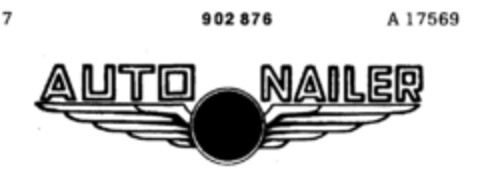 AUTO NAILER Logo (DPMA, 01/19/1967)