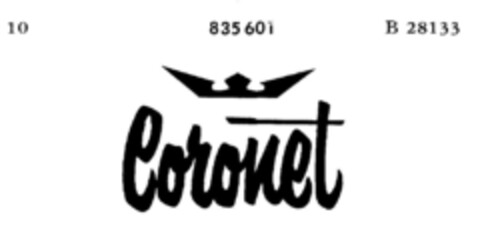 coronet Logo (DPMA, 03.12.1962)