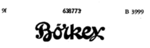 Börkey Logo (DPMA, 20.10.1951)