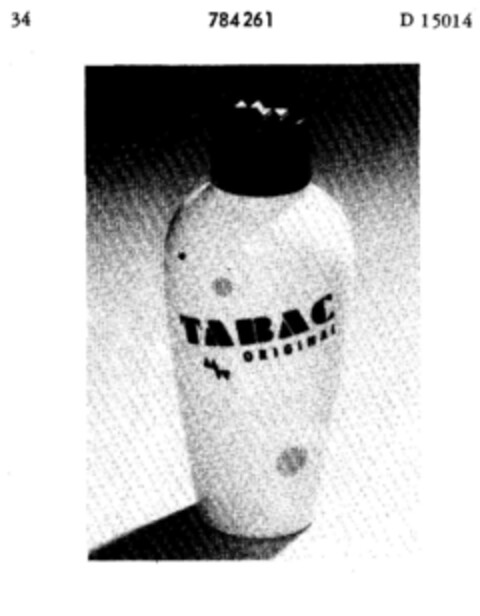 TABAC ORIGINAL Logo (DPMA, 24.12.1962)