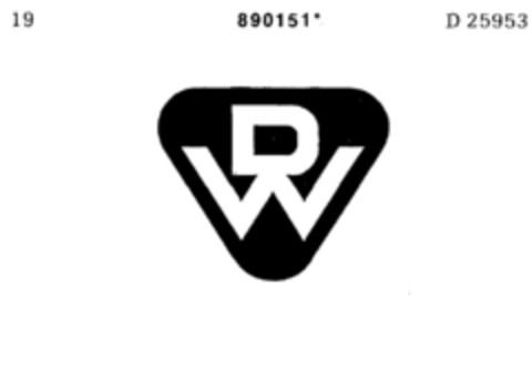 DW Logo (DPMA, 09/04/1971)