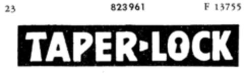 TAPER-LOCK Logo (DPMA, 27.03.1963)