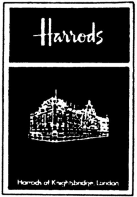 Harrods of Knightsbridge Logo (DPMA, 13.01.1982)