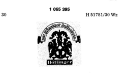 Höflinger Das Münchner Kaffeehaus. Logo (DPMA, 09/24/1983)