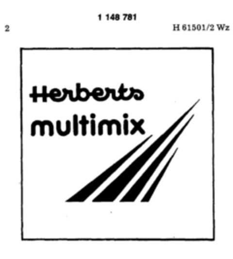 Herberts multimix Logo (DPMA, 04/19/1989)